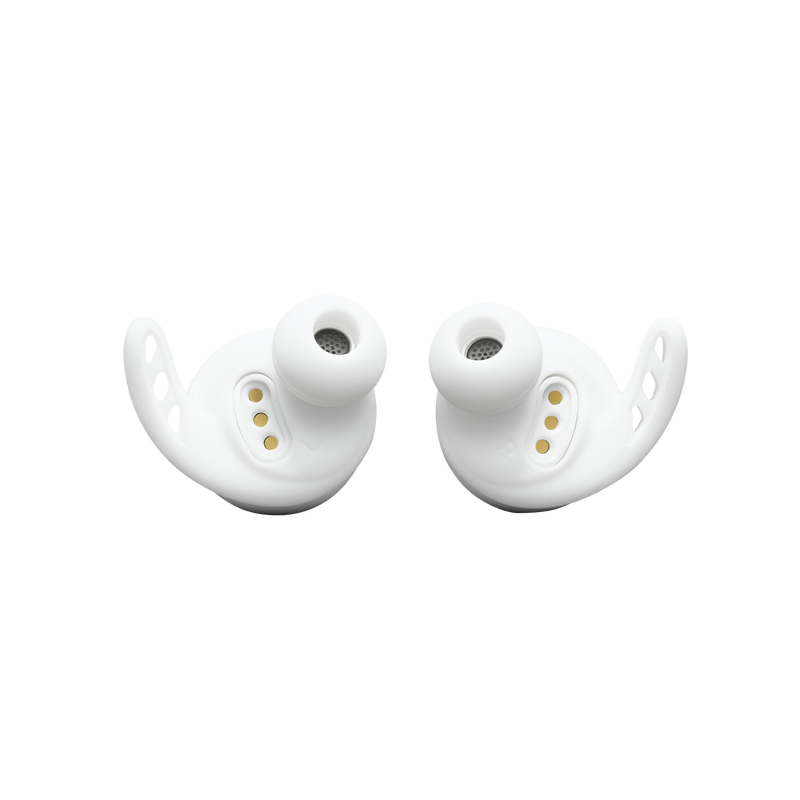 Under Armour True Wireless Flash – Engineered by JBL - White - Truely wireless sport headphones for your every run, with JBL technology and sound. - Back image number null